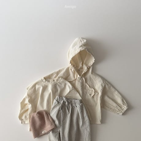 amigo/52. mine hood shirt XS-XL