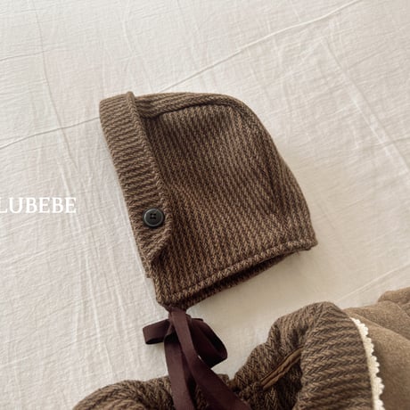 valubebe/56. herringbon bonnet hat FREE