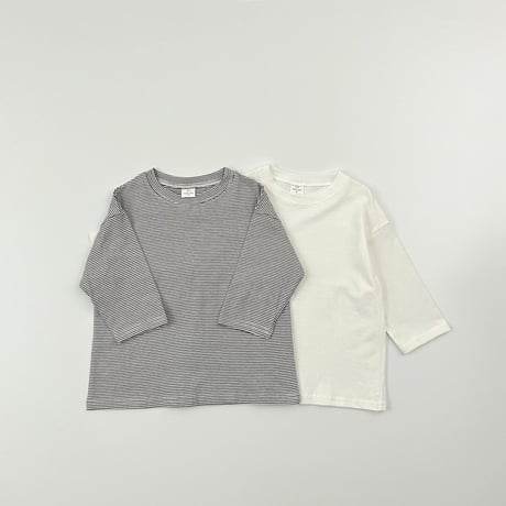 haroharo/6. 1+1) loose fit T-shirt 2XL-4XL