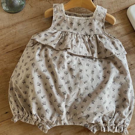 monpetitbebe/3. Rose Jumpsuit S(6M-12M)-M(12M-18M)