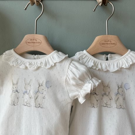 monbebe/14. rabbit ailet T-shirt S(1-2)-XL(7-8)