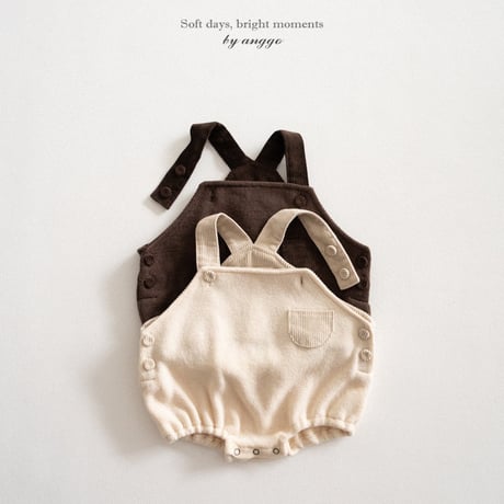 anggo/27. (bebe) shake fer overalls 6M-12M