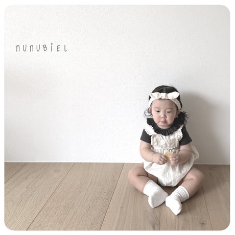 nunubiel/53. bebe ribbed frill t-shirts S-L