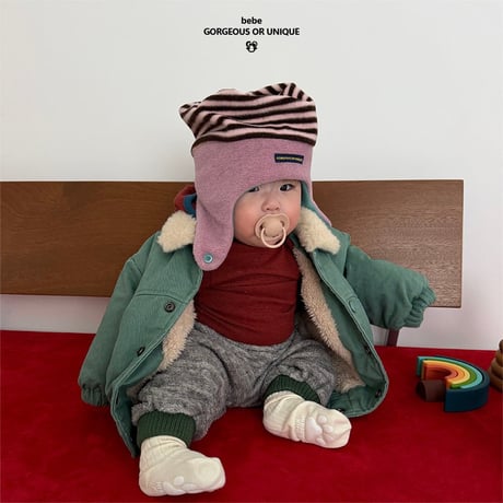gou/6. B- candy beanie 1(12-18M)