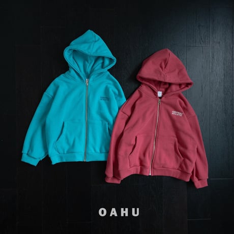 oahu/16. scent hood zipup JS-JXL