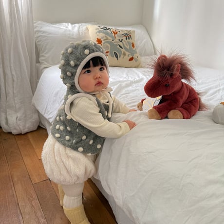 onu/35. pompom bonnet FREE(0-2)