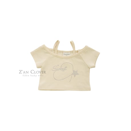 zanclover/69. star crop T-shirt 3-11