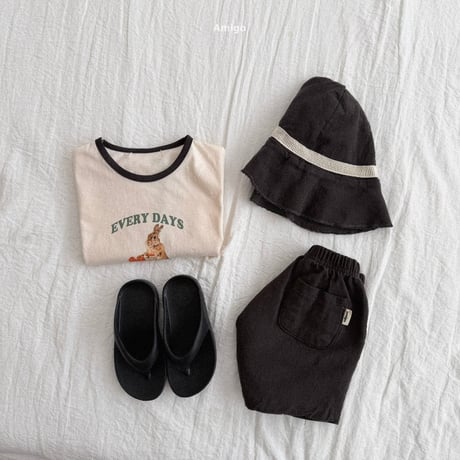 amigo/30. cotton pin tuck pants XS-XL