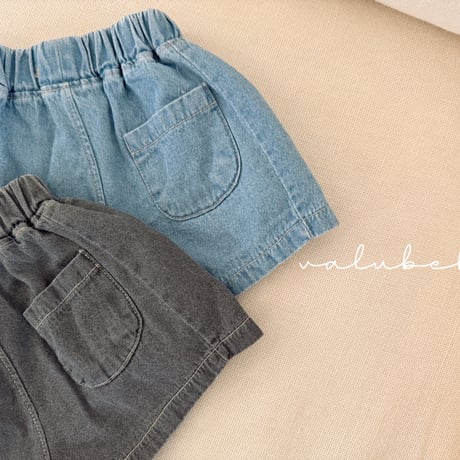 valubebe/49. pangpang section denim pants 6M-S