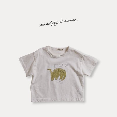 normalplay/21. Die half t T-shirt 12M-XL