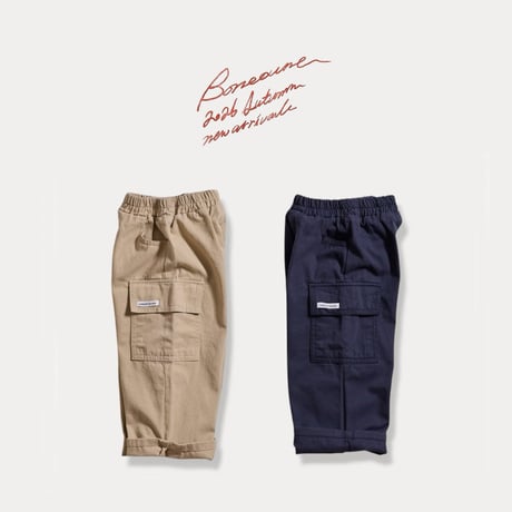 boneoune/48. bio cargo pants XS-XL