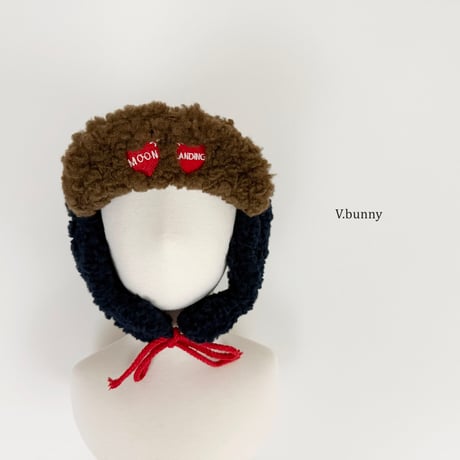 vbunny/35. pogle two color cap FREE(48CM-53CM)