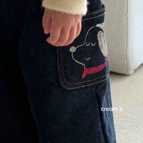creambbang/30. painting Doggy pants XXS-XL