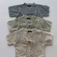 aosta/18. Knit Cardigan S(1-2Y)-L(3-5Y)