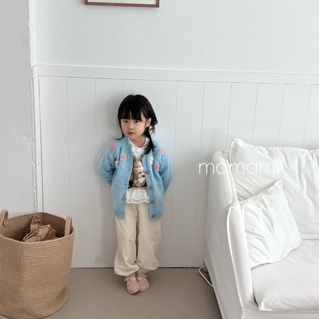 mamami/32. flora cardigan XS-JS