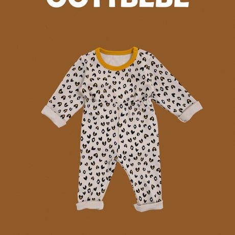 oottbebe/21. heart leopard inner wear XS(0-1Y)-XL(4-5Y)