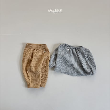 lalaland/60. bebe shirring blouse 12M-18M