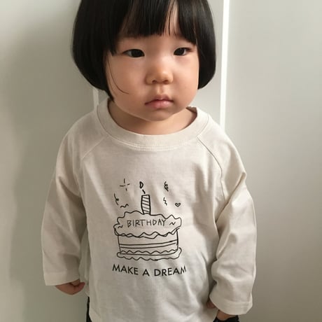 lalaland/56. b happy raglan T-shirt 6M-18M
