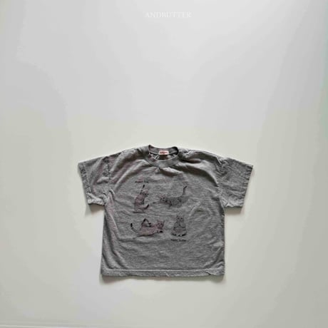 andbutter/28. Hello Cat Tee JS-JM