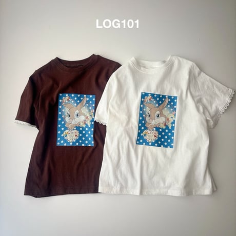 log101/74. happy roose T-shirt JS-JM
