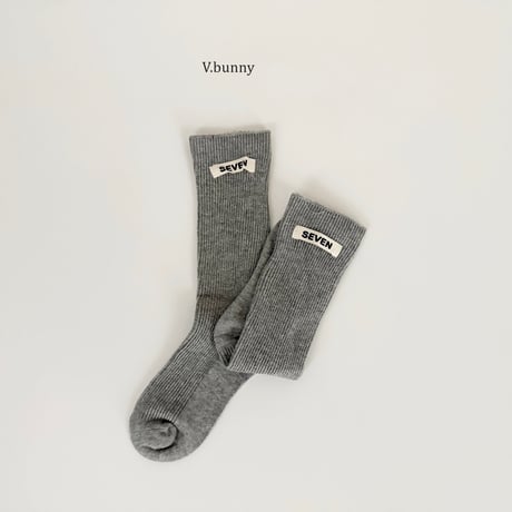vbunny/42. seven socks set M(130-150)-XL(180-210)