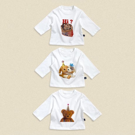 oottbebe/20. puffy series kids ( family ) T-shirt XS(0-1Y)-XL(4-5Y)