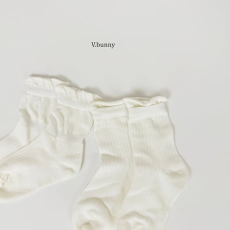 vbunny/3. leaf socks set M(130-150)-XL(180-210)