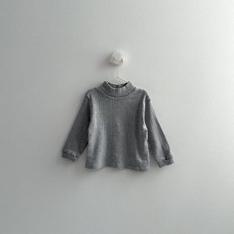 minirobe/20. eyelet turtleneck tee S-XL