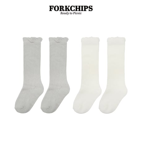 forkchips/89. ailet knee socks M(4-6)-XL(10-13)