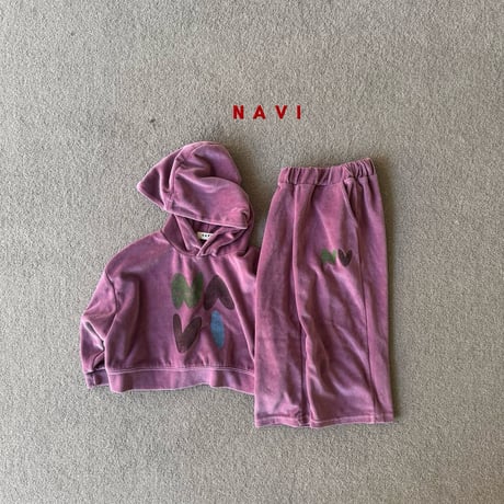 navi/10. butterfly hood T-shirt 2XL-JL