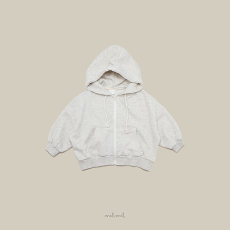 melmel/11. Hoodie Zip-up? XXS-XL