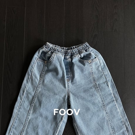 foov/31. section denim pants S-XL