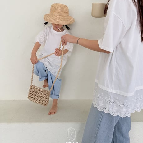 lovin/20. angel lace T-shirt ADULT