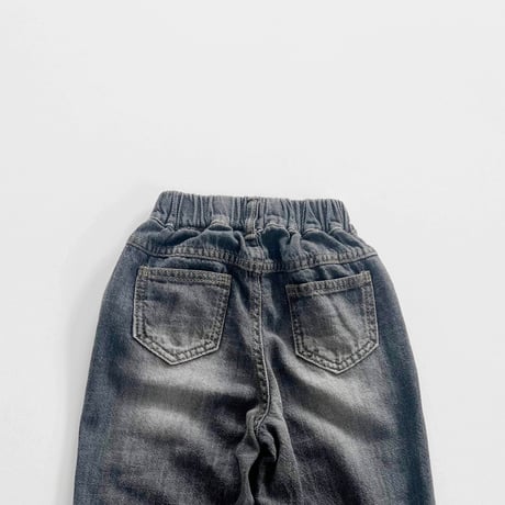 fromi/9. linen rollup denim pants S-XL