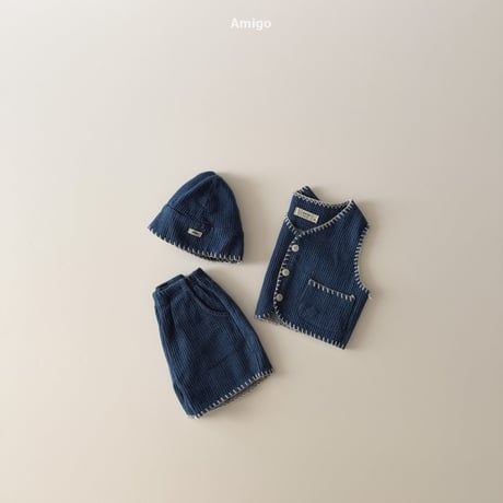 amigo/26. mello denim pants XS-XL