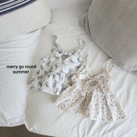 merrygoround/55. ribbon bustier XS-2XL
