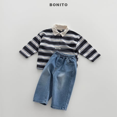 bonito/49. st collar T-shirt JS-JM