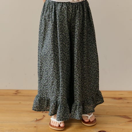 monatelier/1. flora fril ] pants S-2XL