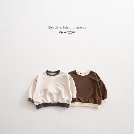 anggo/2. shine man-to-man XS-XL