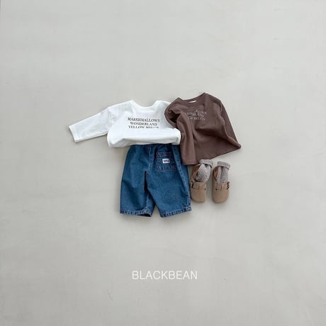 blackbean/58. basic T-shirt S-XL