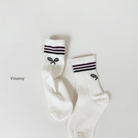 vbunny/12. lacket socks set M(130-150)-XL(180-210)