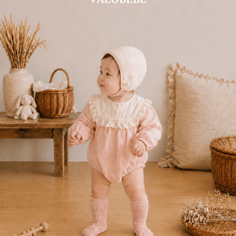 valubebe/63. brew fril romper 6M-18M