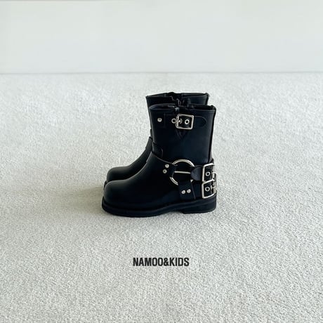 namoo/44. two buckle rider angle boots 160-230