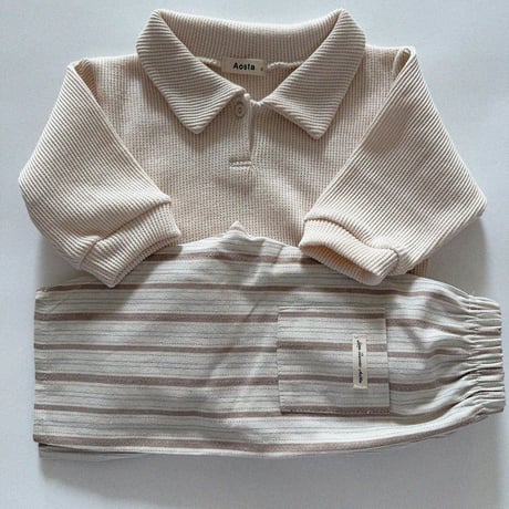 aosta/35. Waffle Collar T S-2XL