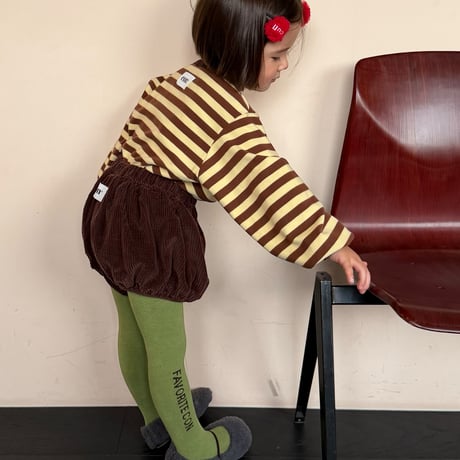 con_/8. Corduroy pumpkin bloomer 1(66-77CM)-4(97-107CM)