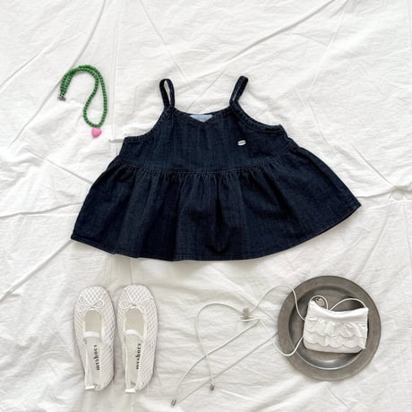 matilda/175. denim fril bustier 5-13