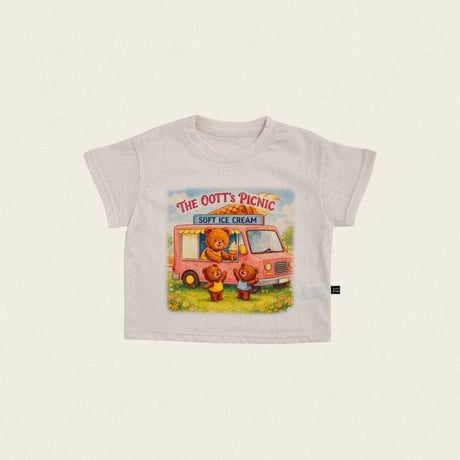 oottbebe/74. otte picnic ( kids ) T-shirt XS(1-2Y)-XL(6-7Y)