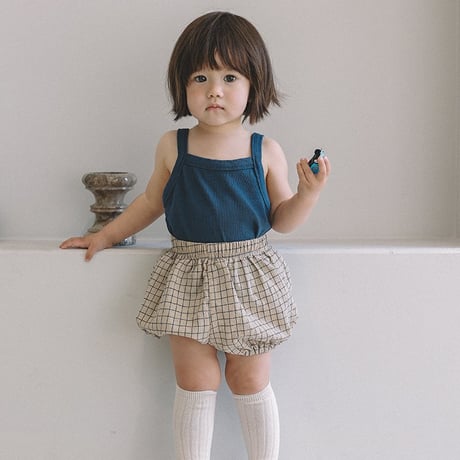 melmel/6. Check Short Bloomer XXS-S