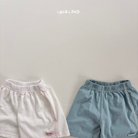 lalaland/28. two color point half pants XS-XL