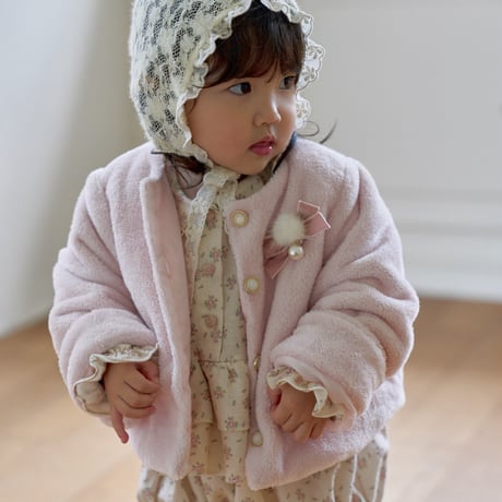 marron/45. elle fer jacket brooch XS-L